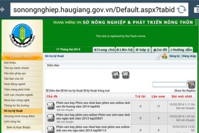 Trang điện tử Sở Đăng ký và nhận 60K 24 bao lì xì miễn phí mỗi ngày phát triển nông thôn Hậu Giang giới thiệu sex